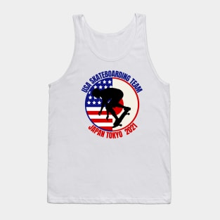 Usa Skateboarding Team Tank Top